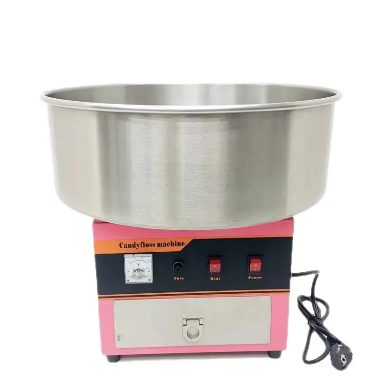 Commercial Sweet Cotton Candy Maker Electric Candy Floss Machine for Wholesale Cotton Candy Making Machine
