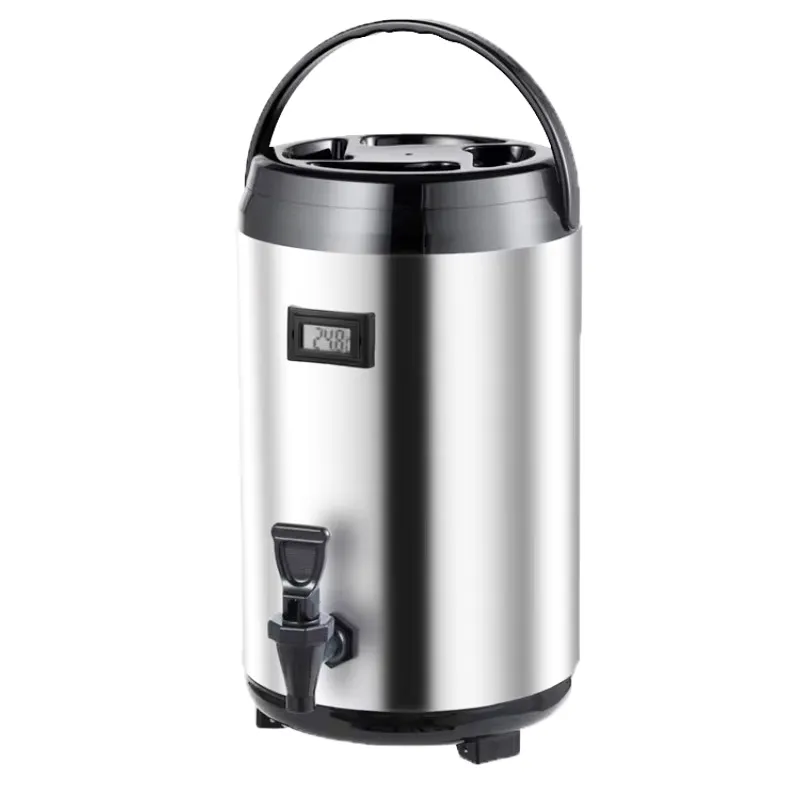Premium 10L Stainless Steel Tea and Milk Storage Barrel