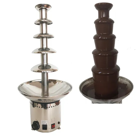 5 Layer Commercial Stainless Steel Chocolate Fountain (CT-1001)
