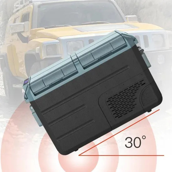 Waycool Dual Zones Single Control Digital Fridge Mini Car Fridge for Vegetables/Fruit/Camping/Outdoor/SUV/Travel