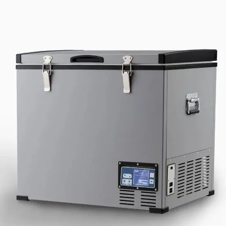 with Competitive Advantages Dual Zone Big Capacity Outdoor Camping Cooler Box Fridge Freezer for Barbecue