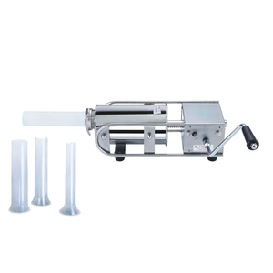 2L Heavy Duty Stainless Steel Sausage Stuffer Maker for Home Use