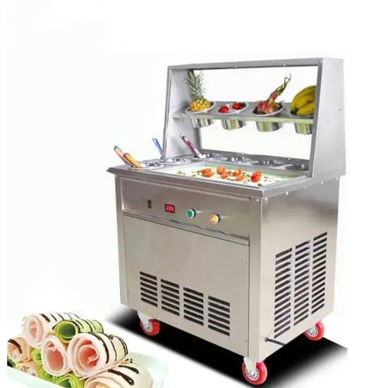 Premium Fried Ice Cream Roll Maker Machine for Home Use