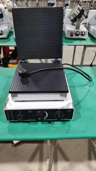 Commercial Customize Mould Square Electric Ice Cream Corn Waffle Maker