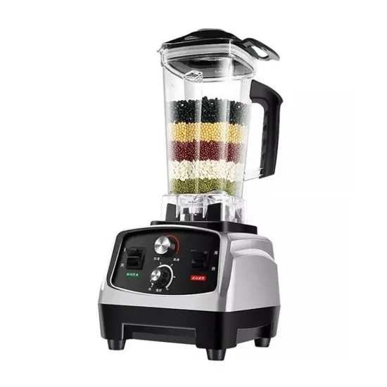 High Speed Mixer Stainless Steel Heavy Duty Commercial Electric Fruit Mixeur Ice Smoothie Fresh Juicer Food Blender