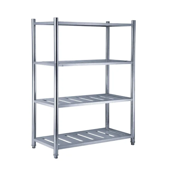 Commercial Stainless Steel Four Layer Store Rack