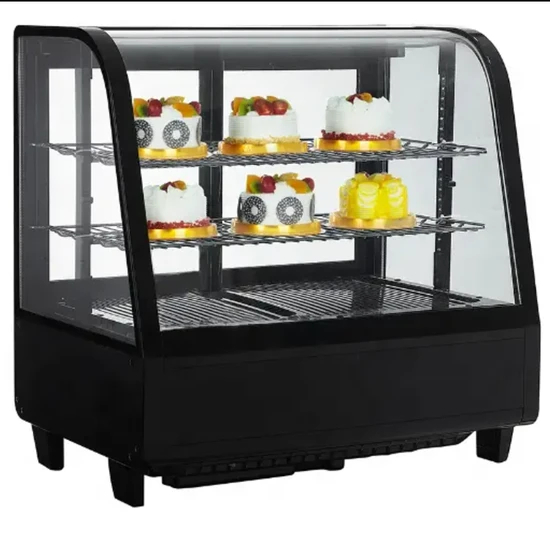 High-End Cake Display Fridge for Upscale Bakeries and Coffee