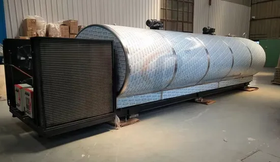 Premium 10000L Stainless Steel Milk Cooling Tank Milk Cooler Chiller Refrigerator Milk Chilling Tank
