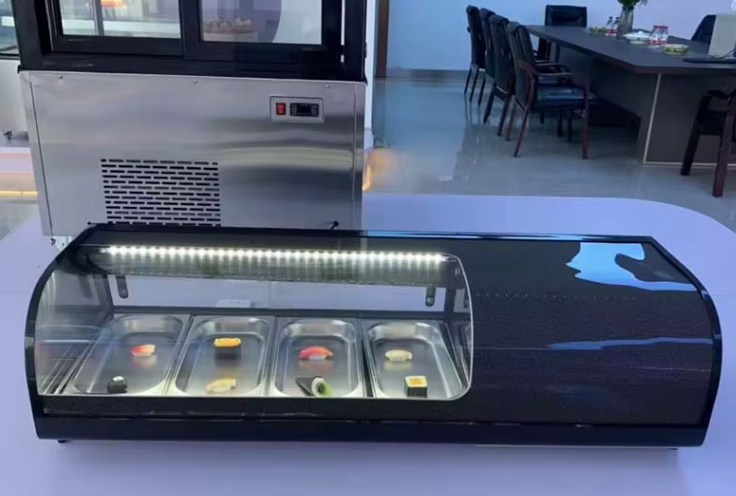 Restaurant Table-Top Pizza Display Refrigerator Pizza Salad Bar Undercounter Display Refrigerator