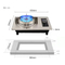 Stainless Steel Single Burner Gas Stove with Nine-Hole Design