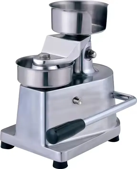 Heavy-Duty Manual Hamburger Press Machine for Juicy Patties