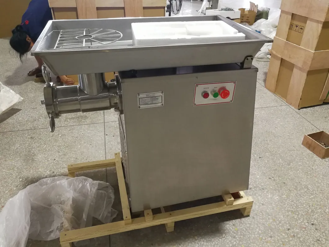 High Capacity Electric Meat Grinder for Commercial Kitchen Use