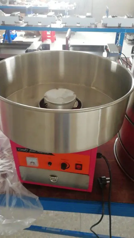 Commercial Sweet Cotton Candy Maker Electric Candy Floss Machine for Wholesale Cotton Candy Making Machine