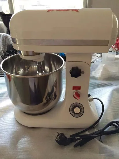 Commercial 5L Electric Dough Mixer Egg Mixer Milk Foam Machine