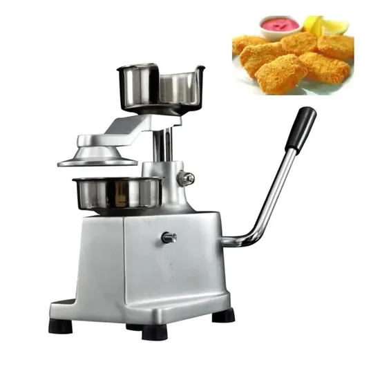 Versatile Manual Burger Press - Ideal for Homemade Patties
