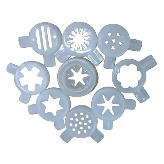 6 Types of Ice Cream Machine Accessories Outlet Nozzles
