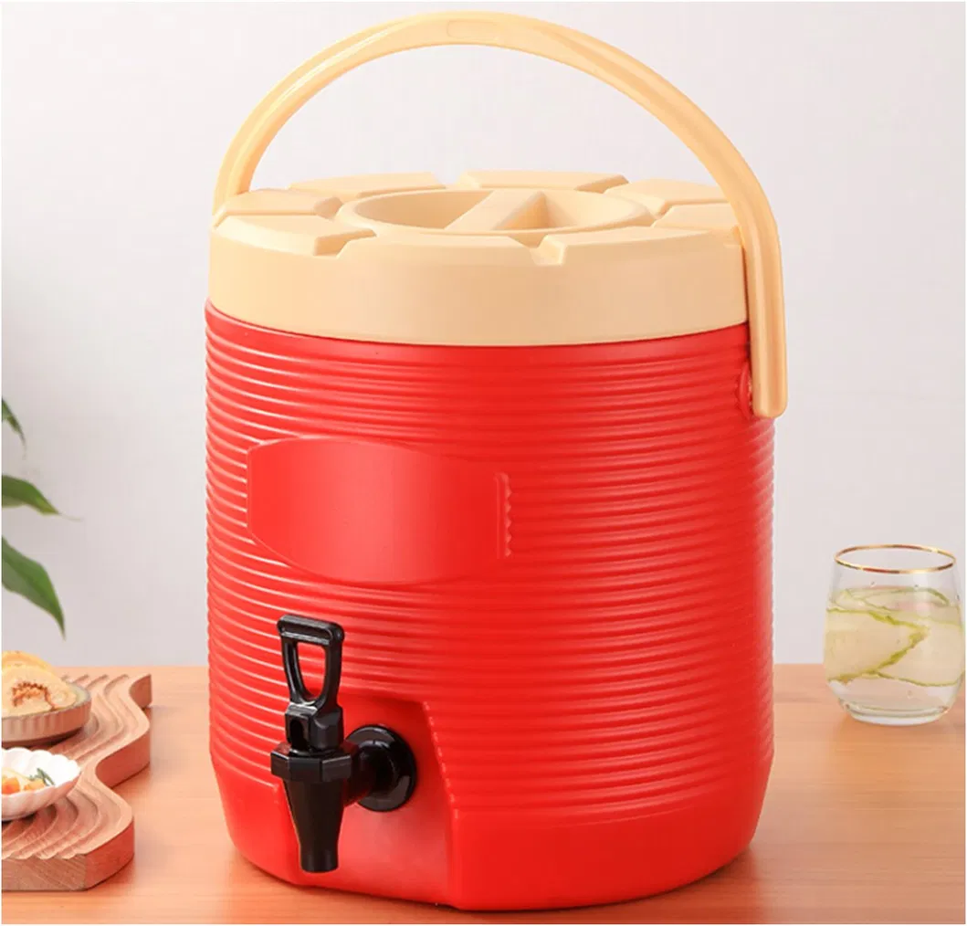 13L 15L 17L Plastic Body Stainless Steel Barrel Milk Tea Bucket