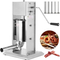 High-Quality 2L Stainless Steel Sausage Stuffer for Easy Meat Processing