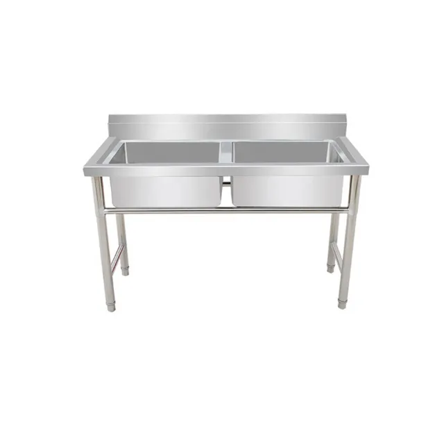 Kitchen Double Wash Basin Table