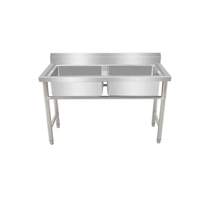 Kitchen Double Wash Basin Table