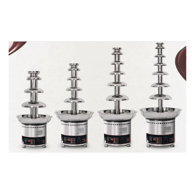 Stainless Steel Electric Chocolate Fountain Machine (CT-1205)