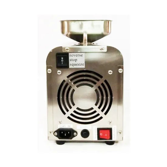 Cold and Hot Sesame Peanut Press Oil Machine with Temperature Screen