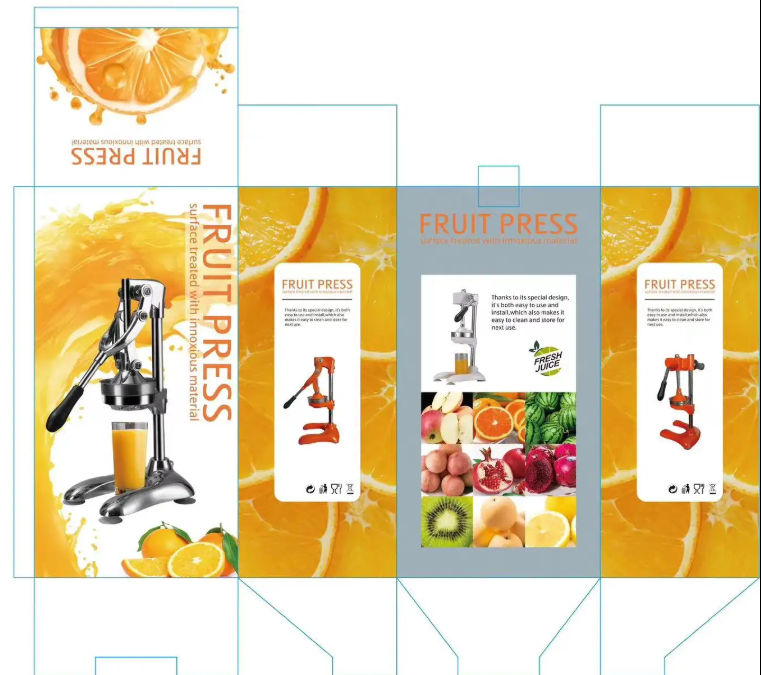 Premium Stainless Steel Manual Juicer for Fresh Citrus Juices