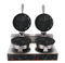 Hf-X5-2 Electric Stainless Steel Two Plate Waffle Maker Machine with CE