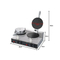 Stainless Steel Electric Double Plate Ice Cream Cone Waffle Maker