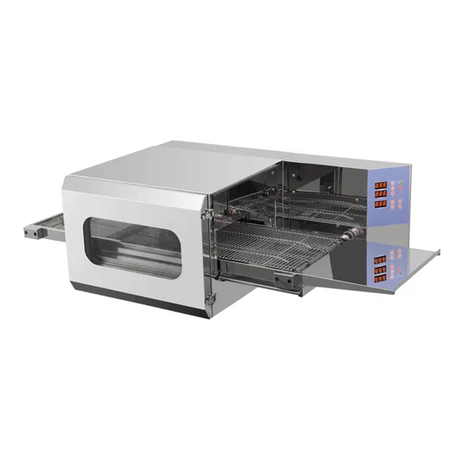 Commercial 14 Inch Pizza Electric Digital Conveyor Pizza Oven with Tunnel