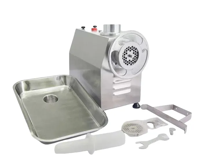 Fully Automatic Commercial Meat Grinder with Stainless Steel Blades and Powerful Motor