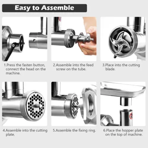 Premium CT-12e Aluminum Alloy Meat Grinder for Efficient Processing